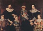 Cornelis de Vos The Family of the Artist (mk08) oil on canvas